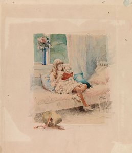 Kedves barátok III (Berta és Capi) alkotó: Albert Edelfelt