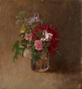Virágok egy pohárban alkotó: Albert Edelfelt