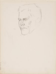 Juho Rissanen alkotó: Albert Edelfelt