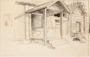 Karlsson kunyhója, Haikko alkotó: Albert Edelfelt