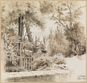 Park Rómában alkotó: Albert Edelfelt