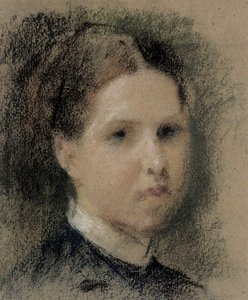 Annie Edelfelt portréja alkotó: Albert Edelfelt