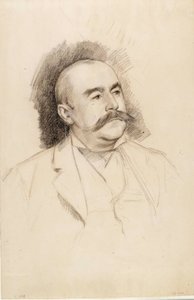 A. Portalis báró portréja, vázlat