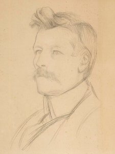 Emil Wikström, vezető portréja alkotó: Albert Edelfelt