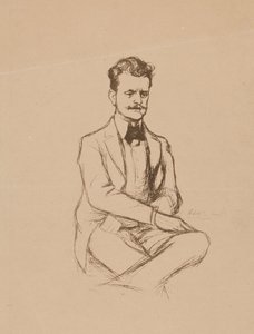 Jean Sibelius portréja alkotó: Albert Edelfelt