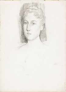 Egy nő portréja alkotó: Albert Edelfelt