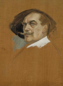 Önarckép 17. századi ruhában, tanulmány alkotó: Albert Edelfelt