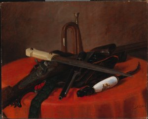 Csendélet alkotó: Albert Edelfelt