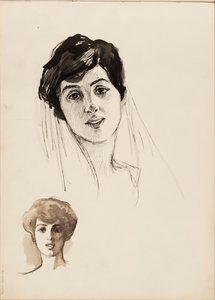 Női számok alkotó: Albert Edelfelt