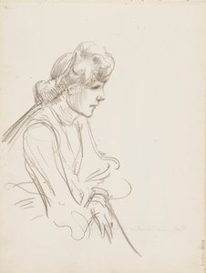Ülő nő alkotó: Albert Edelfelt