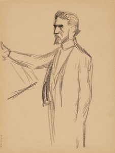 Robert Kajanus alkotó: Albert Edelfelt