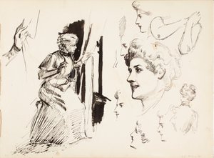 Cím nélkül alkotó: Albert Edelfelt