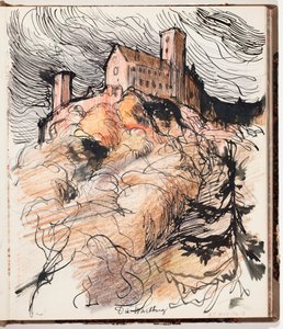 Wartburg vára alkotó: Albert Edelfelt