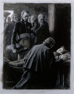 Wilhelm von Schwerin, illusztráció a „Finnország a 19. században” című műhöz alkotó: Albert Edelfelt