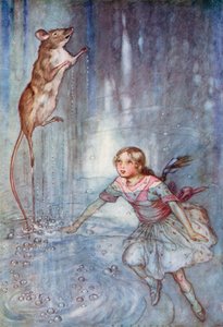 Illusztráció: Alice Csodaországban (színes litó)