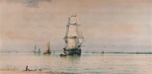 Tengeri tájkép, 1896 alkotó: Albert Ernest Markes