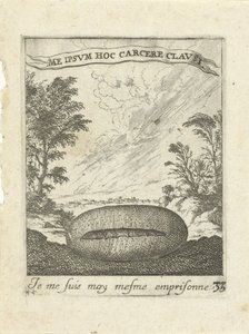Táj gubóval Moralizing Love Emblems (sorozat címe) Devises et emblèmes d