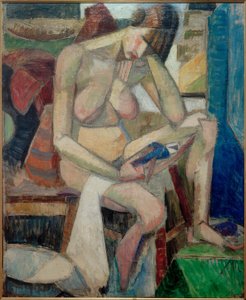 Ülő akt alkotó: Albert Gleizes
