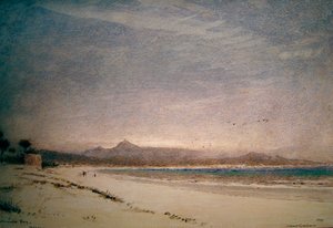Alcudia-öböl, Mallorca alkotó: Albert Goodwin