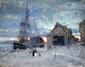 Bosham alkotó: Albert Goodwin