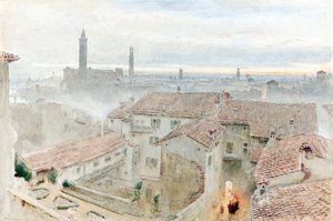 Florence alkotó: Albert Goodwin