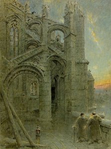 Repülő támpillérek alkotó: Albert Goodwin