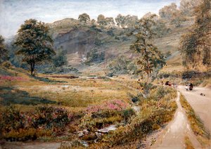 Matlock (akvarell papíron) alkotó: Albert Goodwin