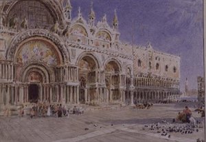 Szent Márk-bazilika, Velence alkotó: Albert Goodwin