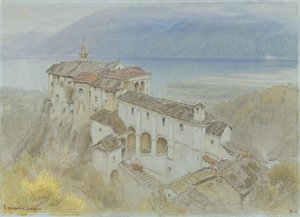 A kolostor, Locarno alkotó: Albert Goodwin