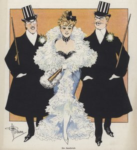 Szendvicsben alkotó: Albert Guillaume