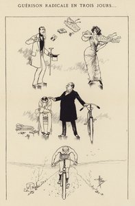 Radikális gyógyulás három nap alatt... alkotó: Albert Guillaume