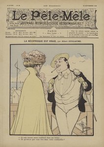Ennek a fordítottja igaz. Illusztráció: Le Pele-Mele, 1900