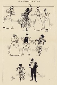 Dahomey Párizsban alkotó: Albert Guillaume