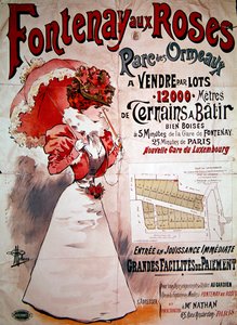 Plakáthirdetések a Parc des Ormeaux-ban, Fontenay-aux-Roses