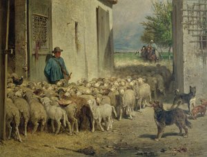 Visszatérés a bárányakolba, 1860