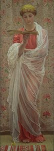 Olvasó, 1877 körül (olaj, vászon) alkotó: Albert Joseph Moore