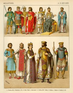 Bizánci jelmez i.sz. 800-1000