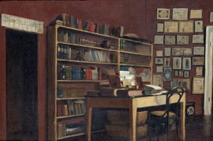 A Sir Richard Burtons Study sarka, 1889