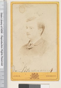 John Edward Redmond, ír nacionalista, c. 1883. november alkotó: Albert Lomer