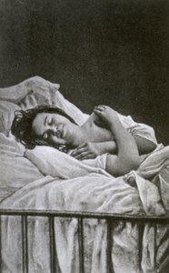 Fiatal nő hisztériás rohamban, 1878 alkotó: Albert Londe