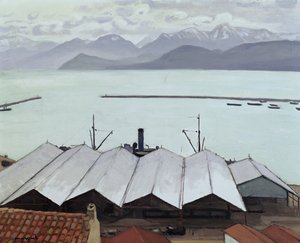Bougie, Algéria kikötője (olaj, vászon) alkotó: Albert Marquet