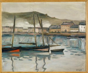 Fécamp kikötője alkotó: Albert Marquet