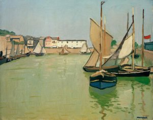 Honfleur kikötője alkotó: Albert Marquet