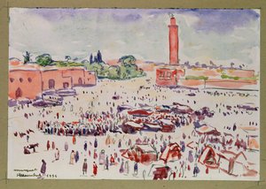 Marrakesh alkotó: Albert Marquet