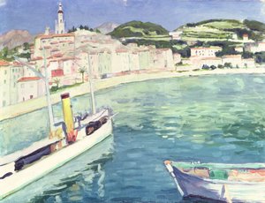 Menton kikötője alkotó: Albert Marquet