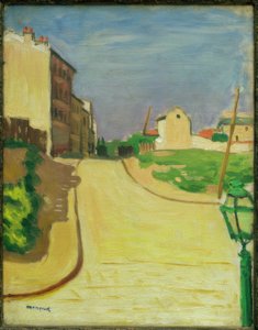 Zöld lámpás utca alkotó: Albert Marquet