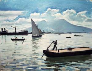 A Nápolyi-öböl, 1909. alkotó: Albert Marquet