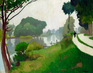 A Marne Varenne-Saint-Hilaire-ben alkotó: Albert Marquet