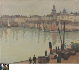 La Rochelle kikötője alkotó: Albert Marquet