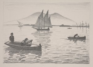 Nápoly kikötője alkotó: Albert Marquet